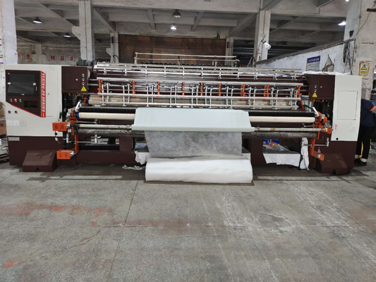 Una fila a 128 pollici di 3 aghi della migliore dell'Multi-ago 1400RPM trapuntatrice del piumino