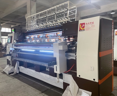 1500 RPM 300 M/H Non Shuttle Sponge Mattress Making Machine Per Scopi di Quilting