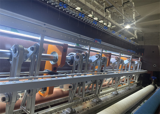Macchina per coperte industriali a basso rumore e efficiente con distanza di aghi di 25,4 mm