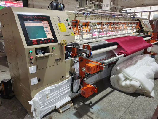 320 cm Macchina per coperture industriali a navetta computerizzata per lenzuola