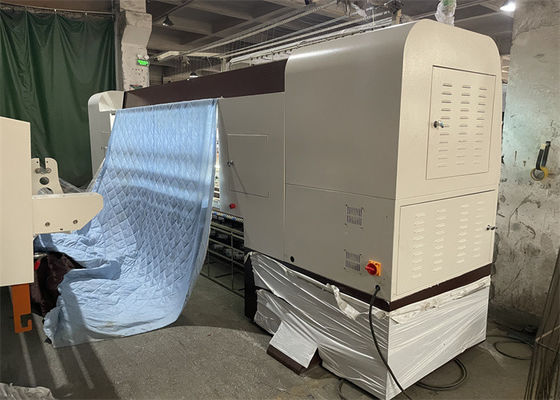 Customized 8 CM Quilting 60-230m/h Due file di aghi per cucire materasso macchina di schiuma