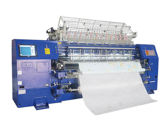 12 mesi di garanzia blu coperte giacche macchina di produzione con 3 pollici di distanza della barra dell'ago
