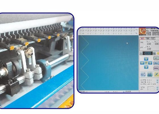 170CM 2 Needle Row Industrial Multi Needle Lock Stitch Quilting Machine per giacche