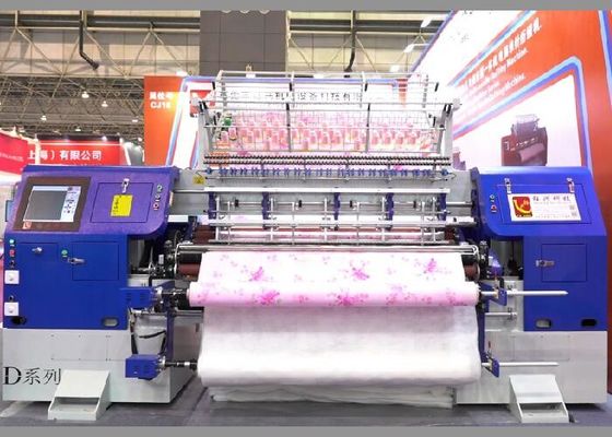 Macchine per la cucitura e il rivestimento di coperte di tessuto a più aghi
