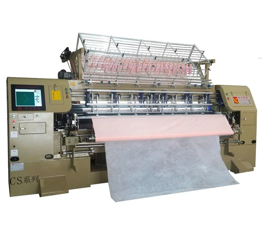 240CM 3 file Servo-driven High Speed Industrial Commercial Quilting Machine per coperte