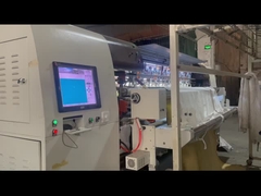 Macchina per coperte industriali con distanza di aghi di 25,4 mm